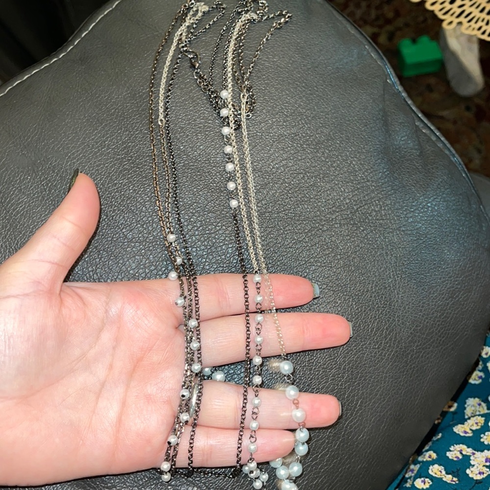 Two tone necklace